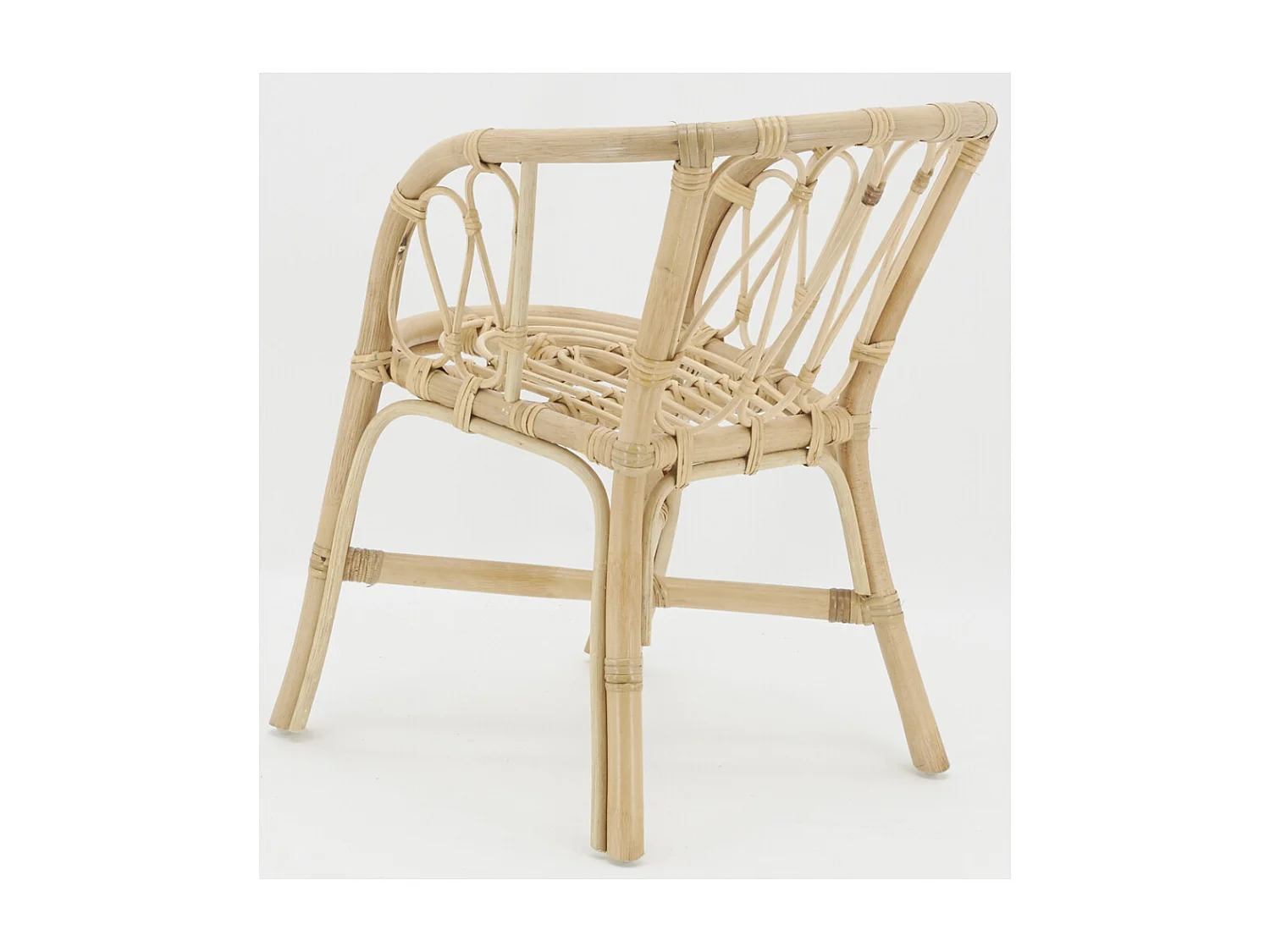 Fauteuil enfant en rotin Côme