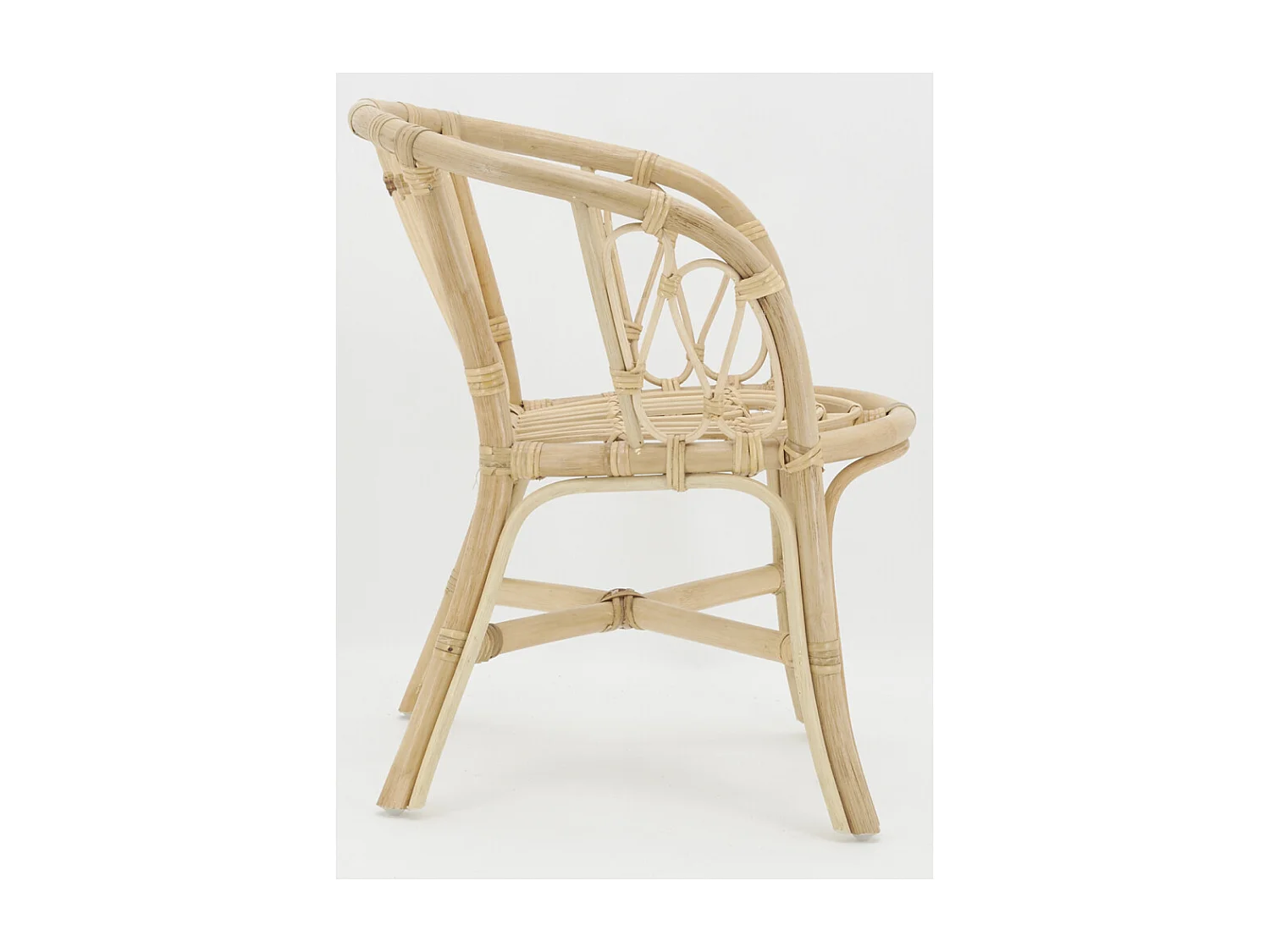 Fauteuil enfant en rotin Côme