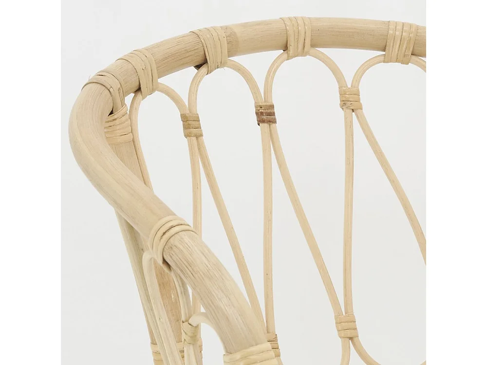 Fauteuil enfant en rotin Côme