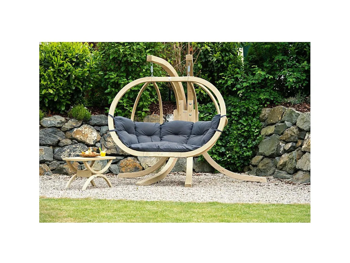Hängesofa Globo royal Grün - wasserdichtes Kissen