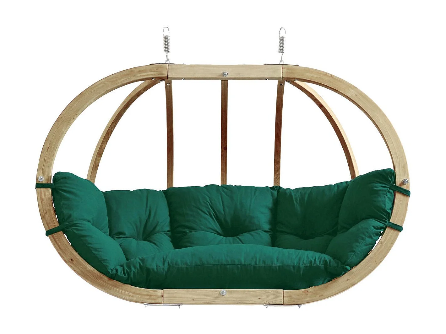 Globo divano sospeso Royal Green - cuscino impermeabile