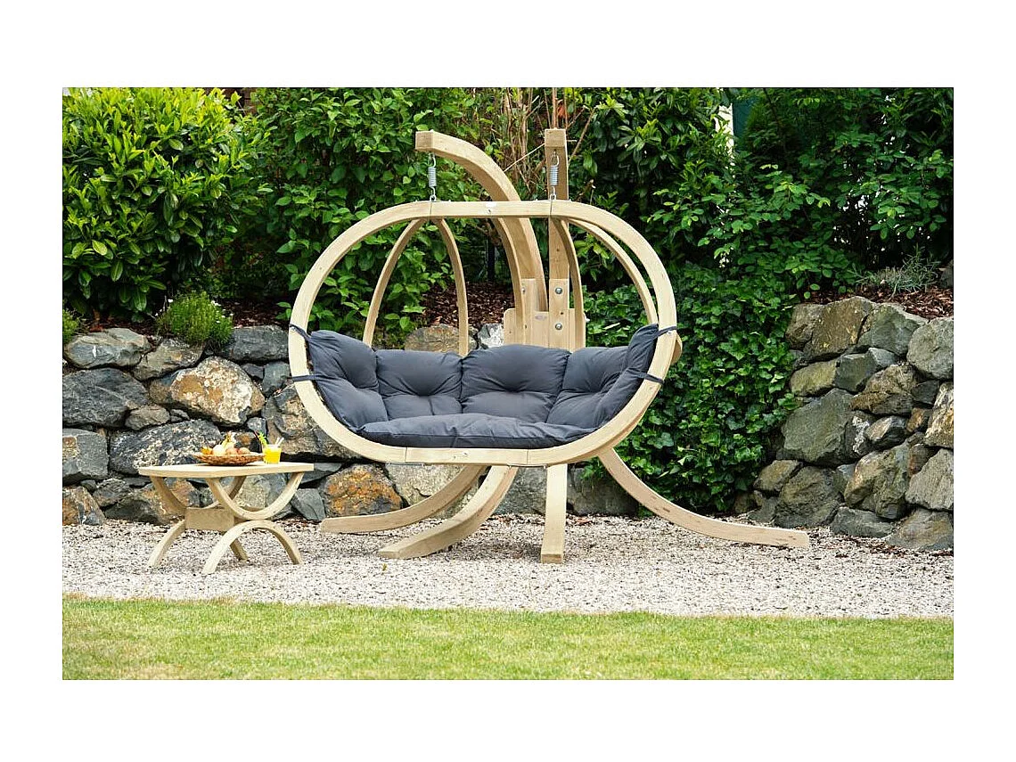 Globo divano sospeso Royal Green - cuscino impermeabile