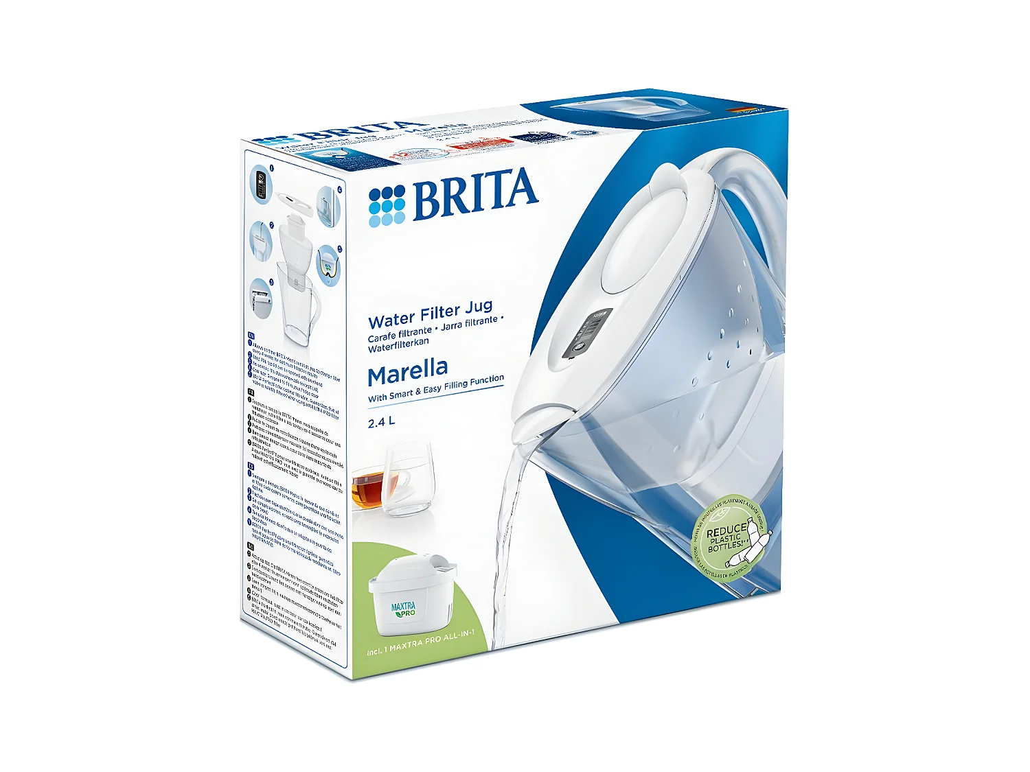 Brita Carafe filtrante 2.4l avec cartouche maxtra - 1051118