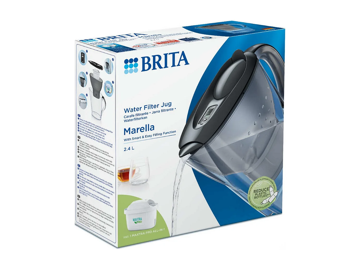 Brita Carafe filtrante 2.4l avec cartouche maxtra pro all-in-1 - 1051121