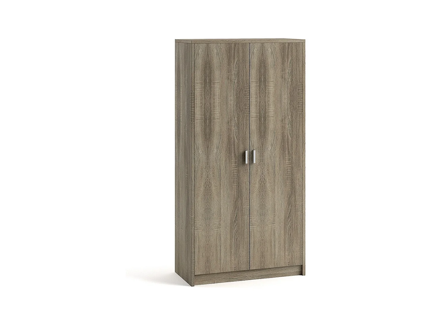 Armoire 2 portes TOLLY – Chêne sonoma – L75 cm
