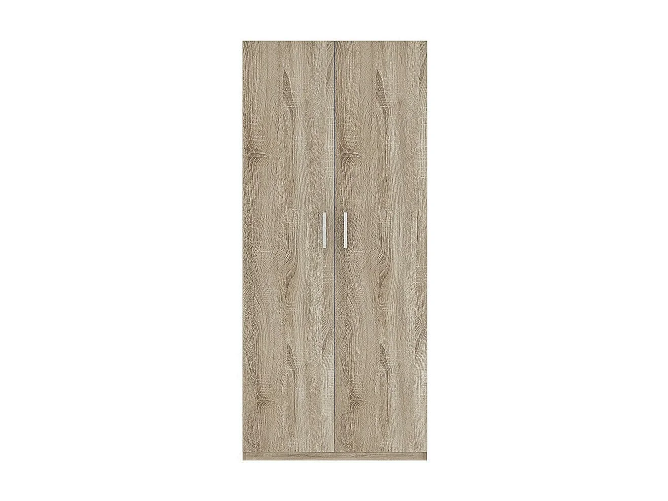 Armoire 2 portes TOM – Chêne sonoma – Largeur 80 cm