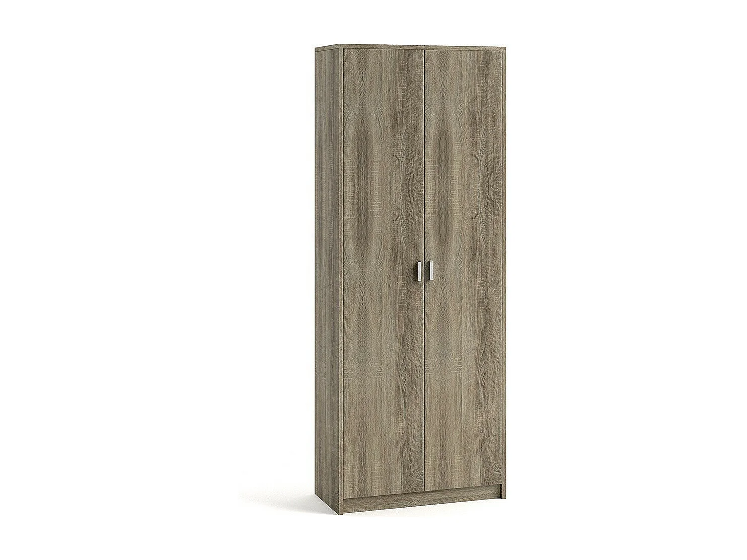 Kast, collectie TOLLY, 2 deuren, 75x195 cm, sonoma eiken kleur