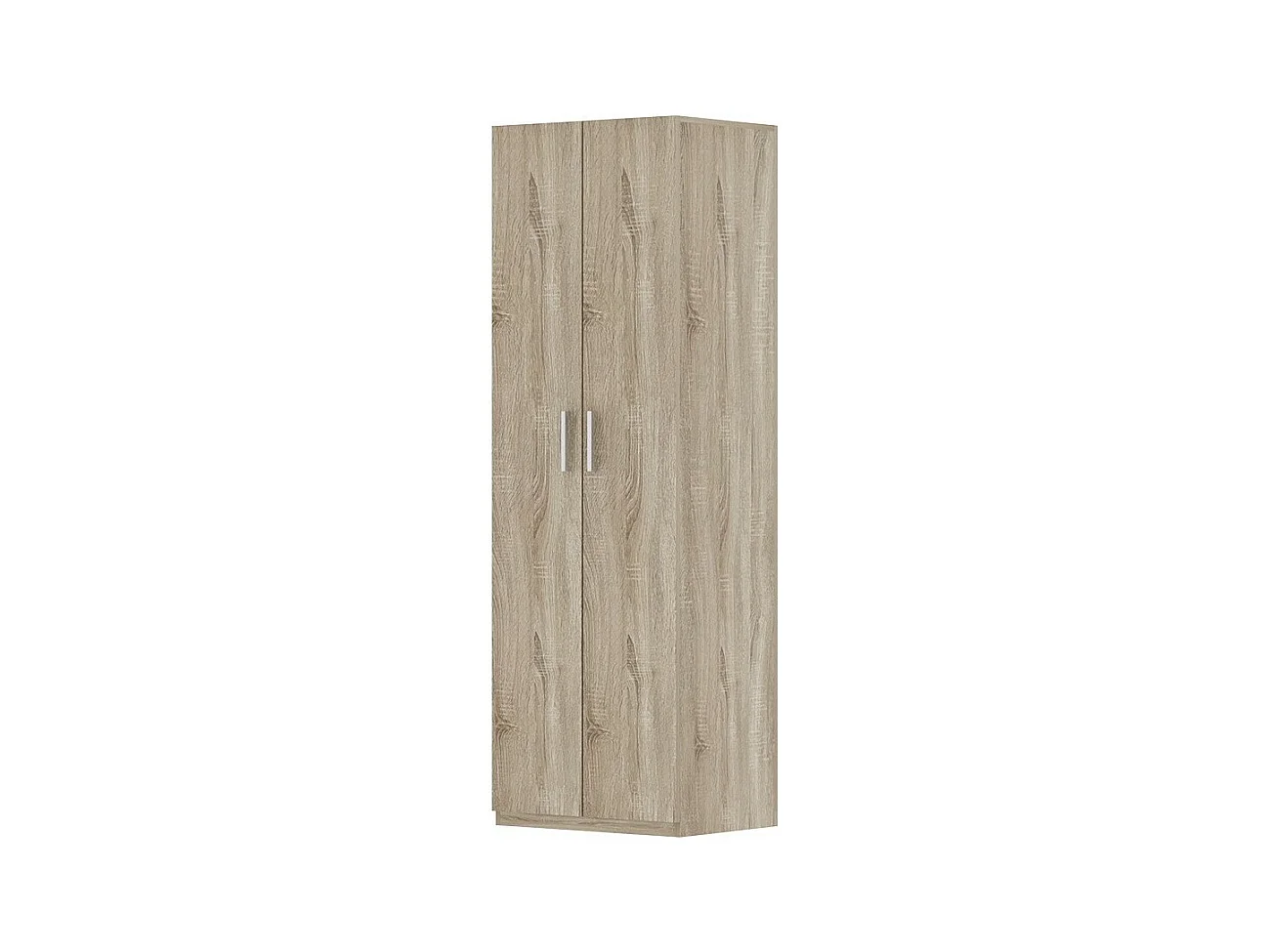 Armoire 2 portes TOM – Chêne sonoma – Compacte et fonctionnelle