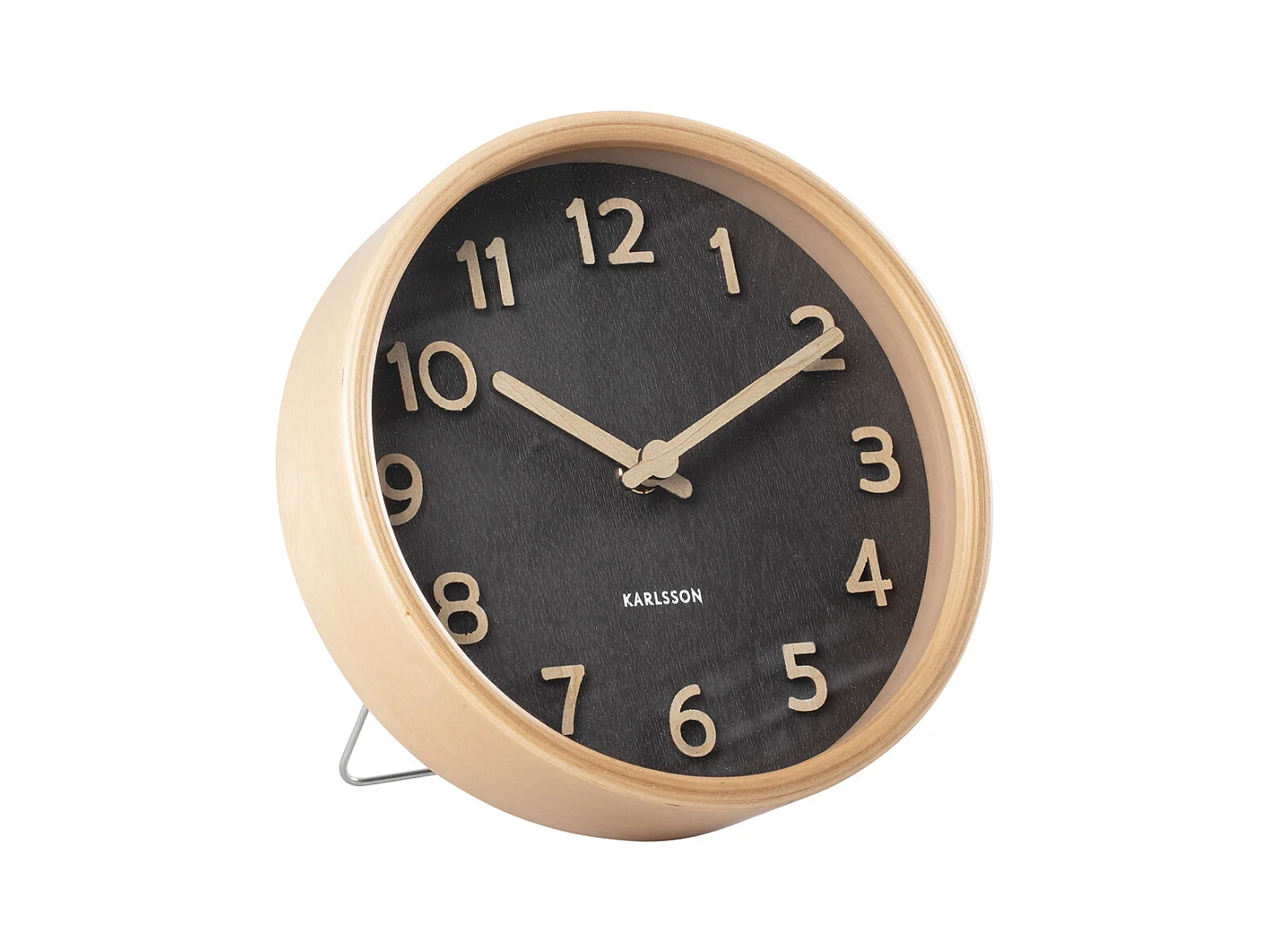 Horloge à poser Pure H18cm Noir  Present Time