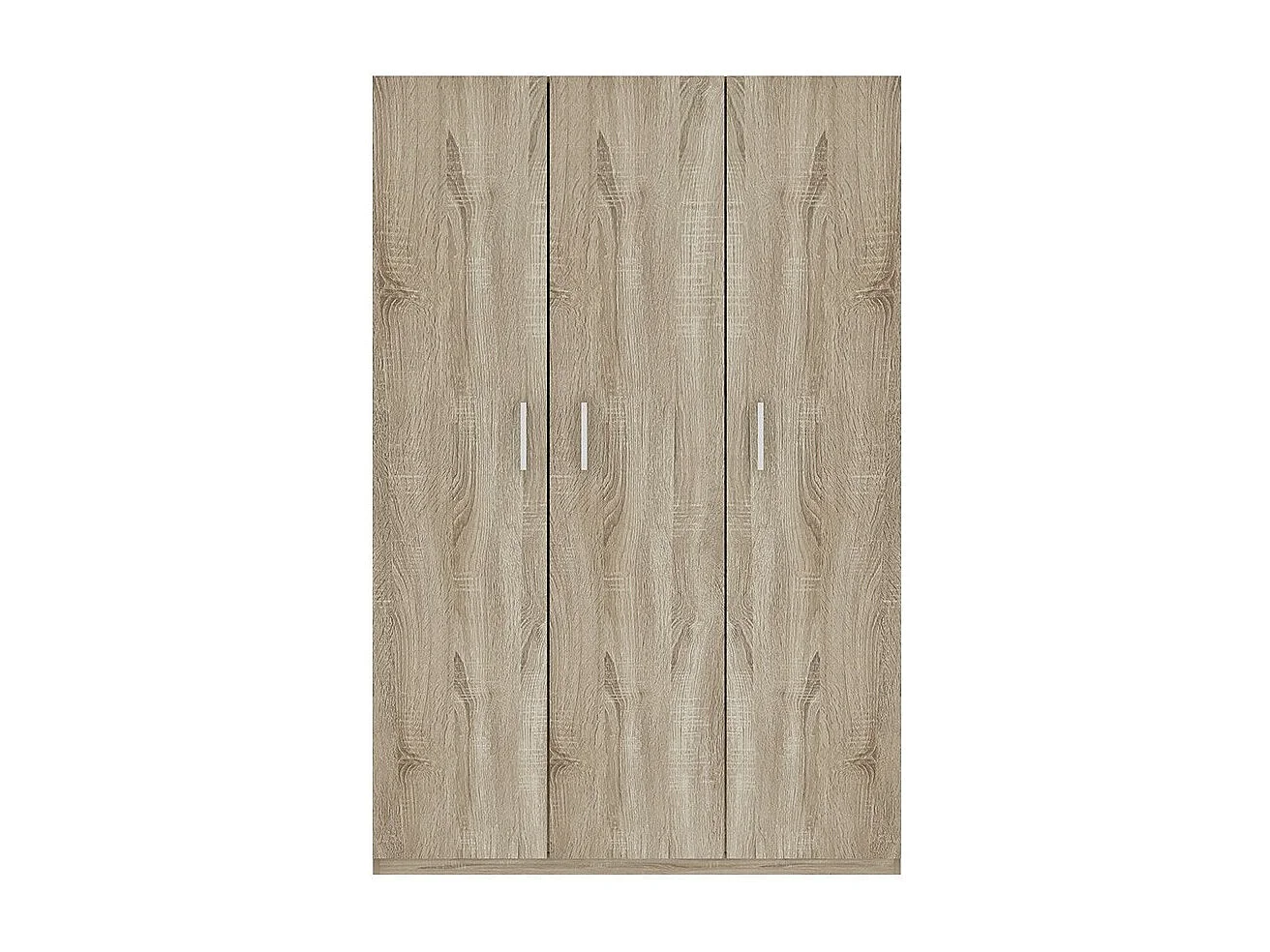 Armoire 3 portes TOM – Chêne sonoma – Grand espace de rangement