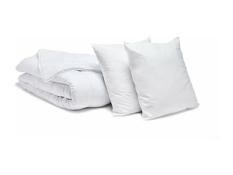 Pack Anti-Acariens Couette 240x260cm + 2 Oreillers 60x60cm