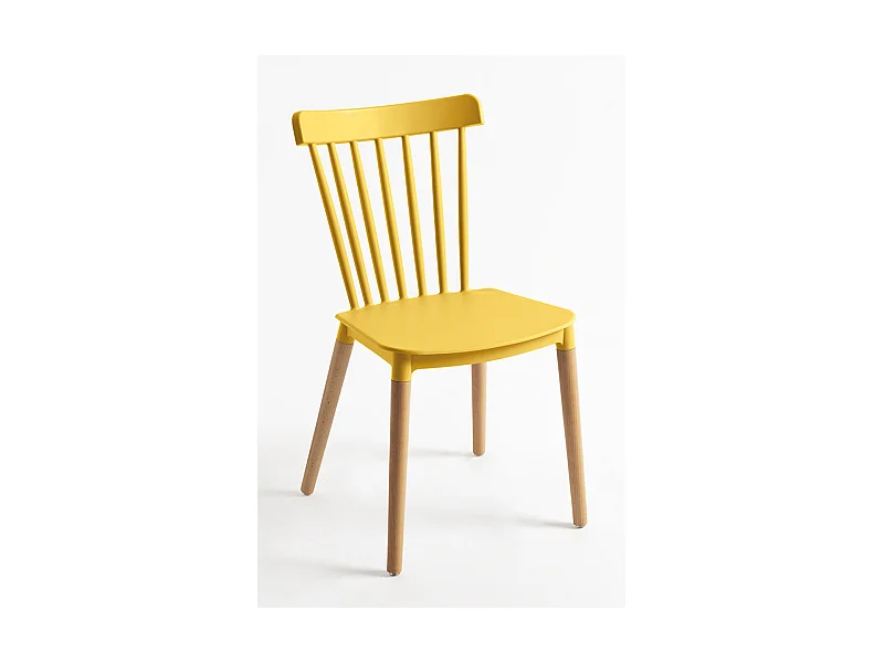 Sillas Comedor - Silla Leka - Amarillo