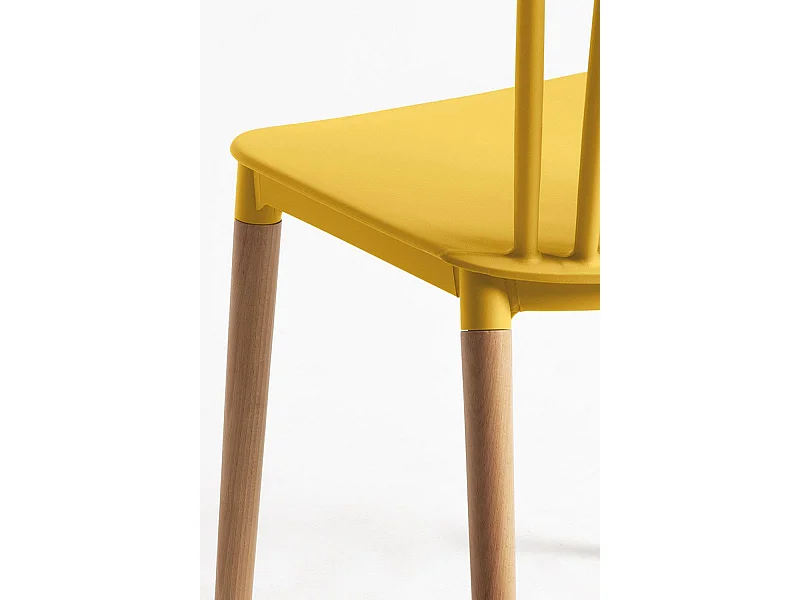 Sillas Comedor - Silla Leka - Amarillo