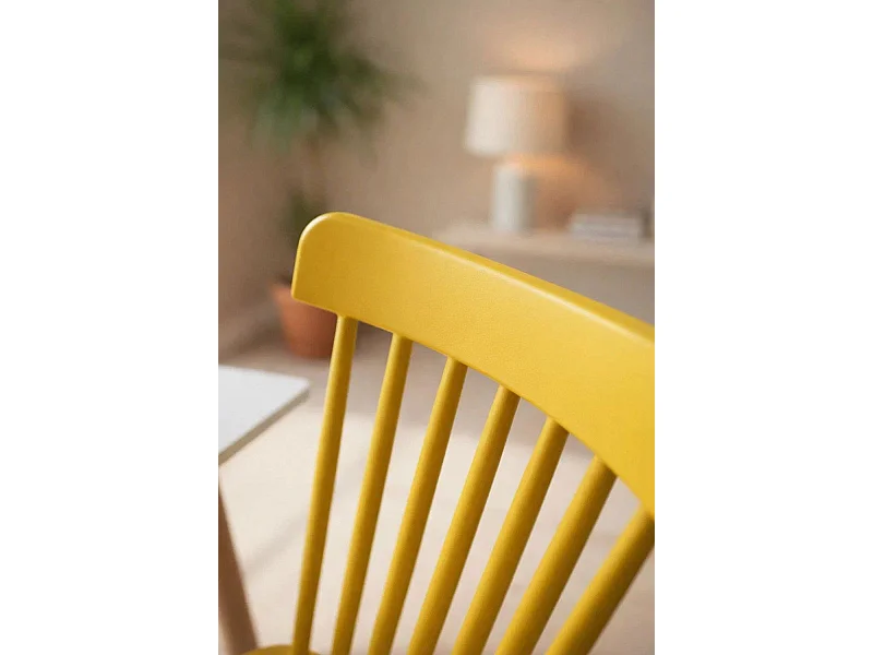 Sillas Comedor - Silla Leka - Amarillo