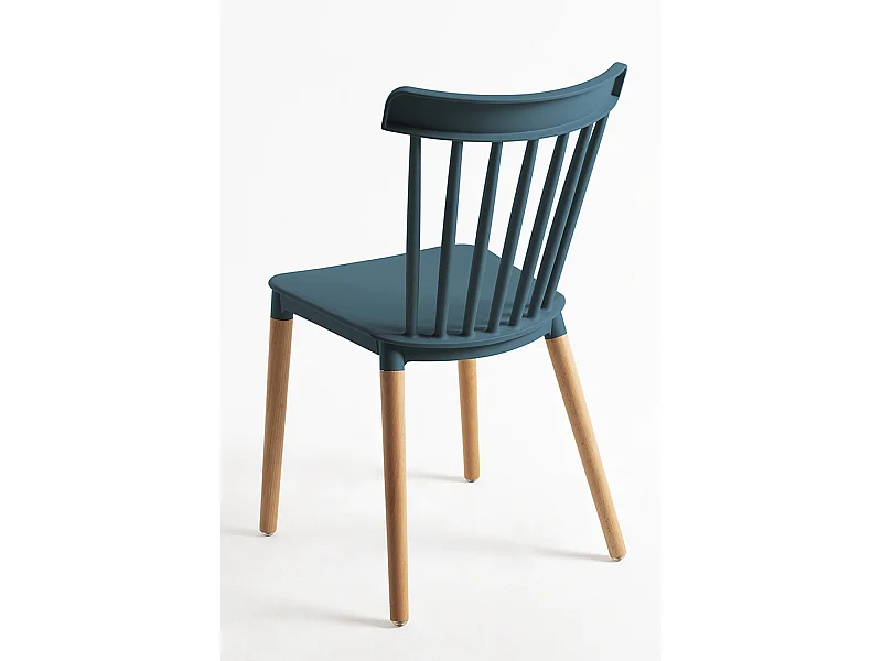 Packs Sillas Comedor - Pack 4 Sillas Leka - Verde azulado