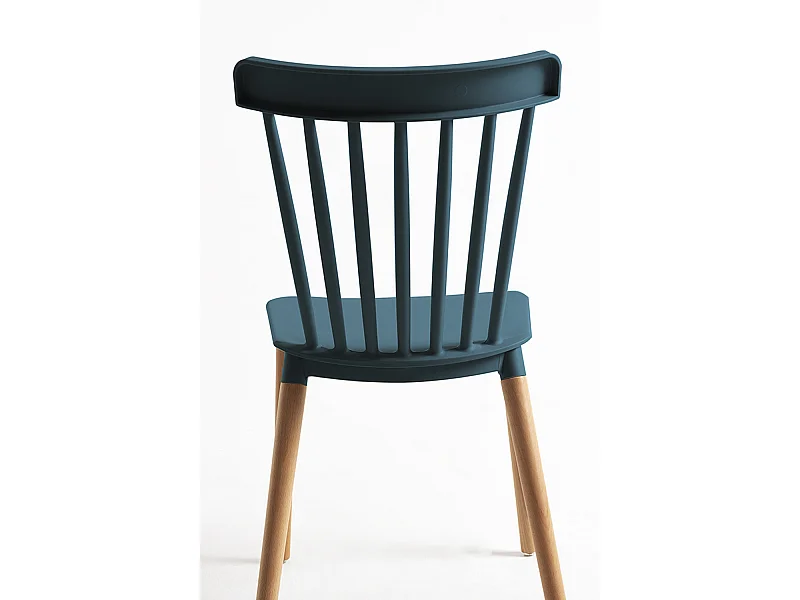 Packs Sillas Comedor - Pack 4 Sillas Leka - Verde azulado