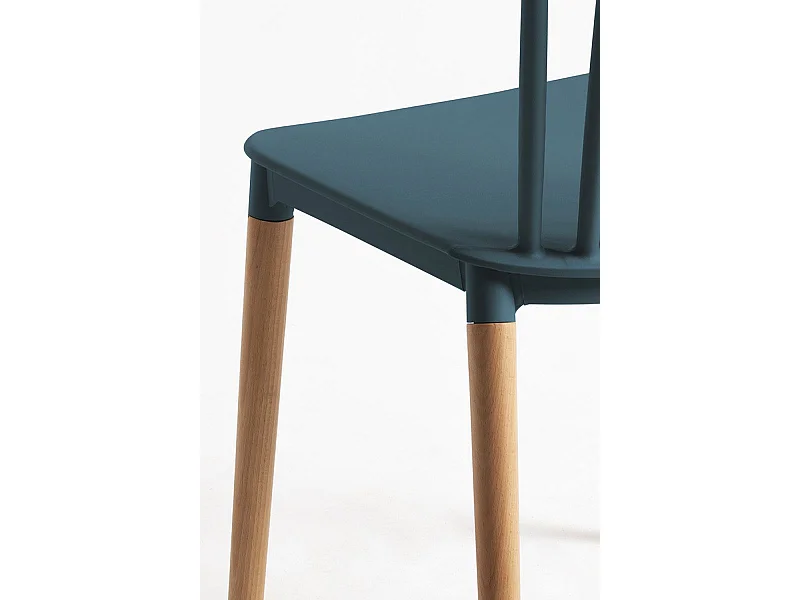 Packs Sillas Comedor - Pack 6 Sillas Leka - Verde azulado