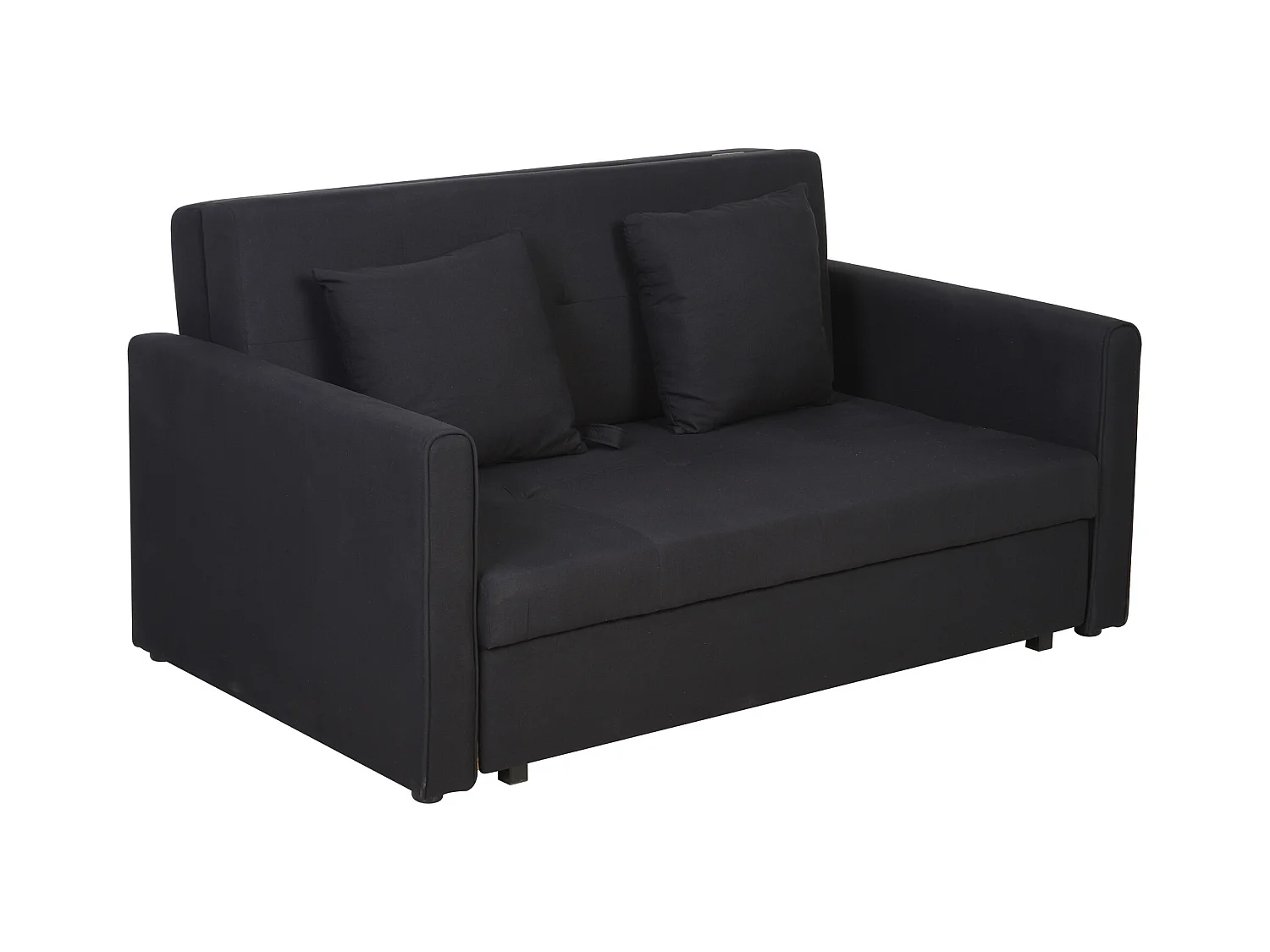Sofá cama gris carbón 152x101x81 cm HOMCOM