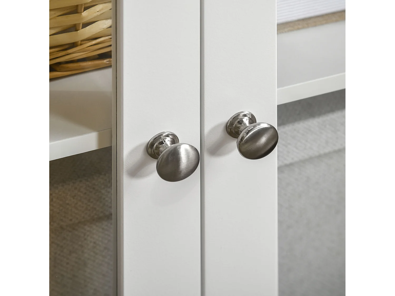 Aparador para salón blanco 120x40x70 cm HOMCOM