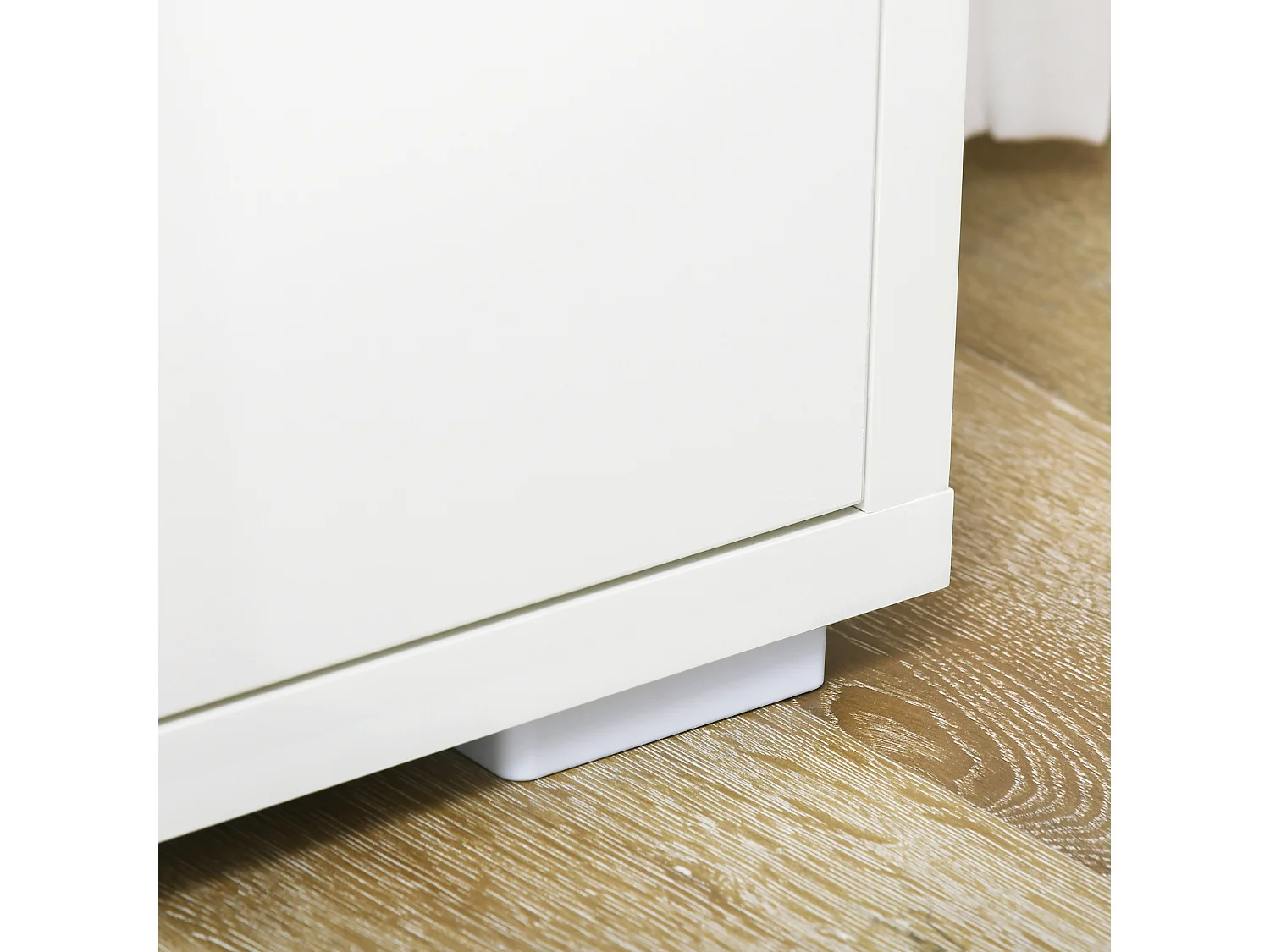 Aparador de salón blanco 120x37x75 cm HOMCOM