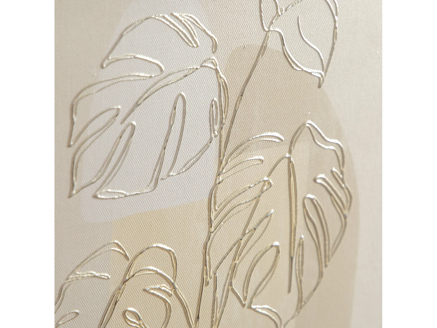 Pintura abstracta multicolor 33x2.5x33 cm HOMCOM