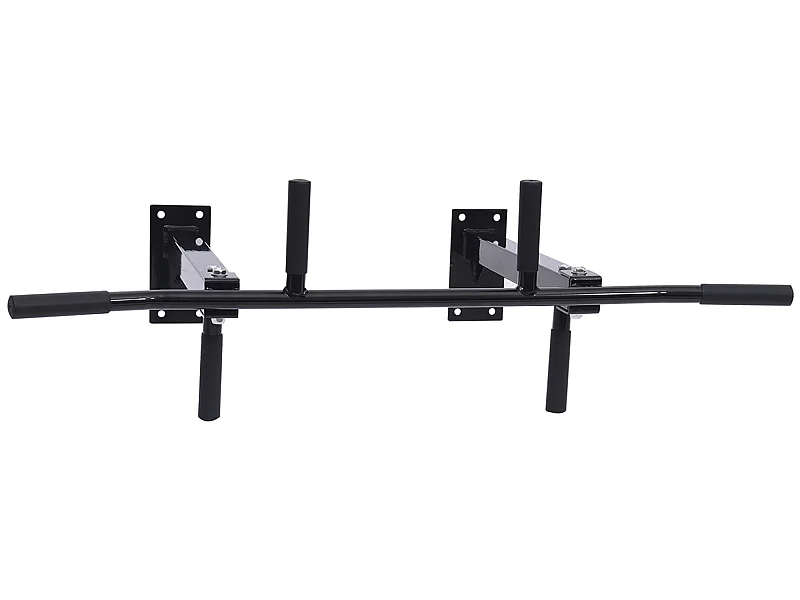 Barra de dominadas negro 105.5x28x49 cm HOMCOM