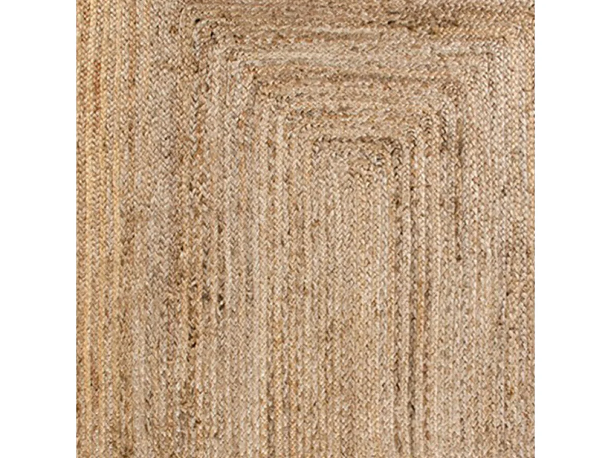 THANE - Tapis 135x65cm en Fibre de Jute Tressé Naturel