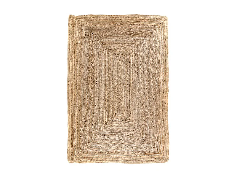 THANE - Tapis 135x65cm en Fibre de Jute Tressé Naturel