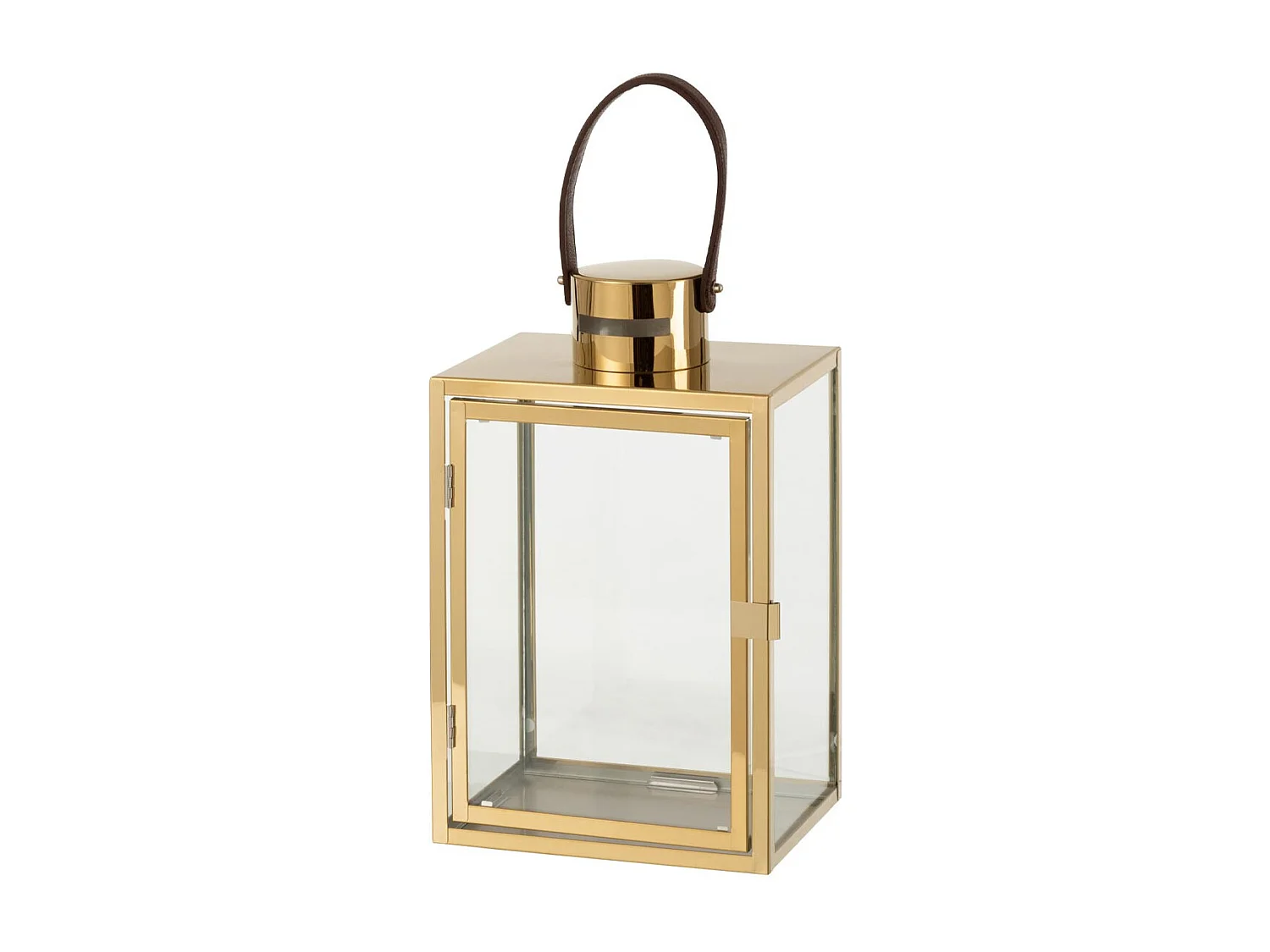 Lanterne Design en Verre "Porta" 43cm Or