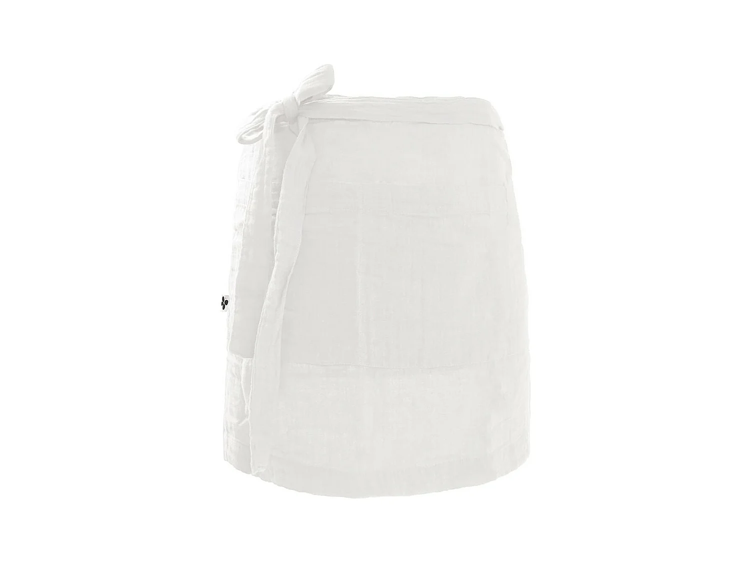 OUREA - Demi-Tablier avec Double Poche Gaze de Coton Chantilly