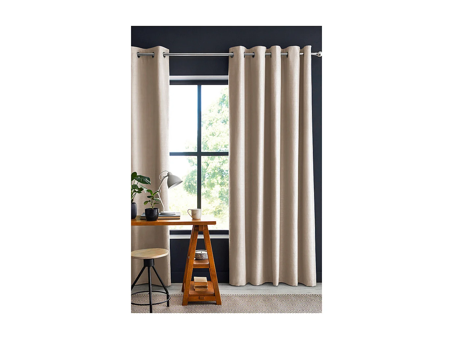 DARKER - Rideau Occultant 140x260cm Coloris Pampa