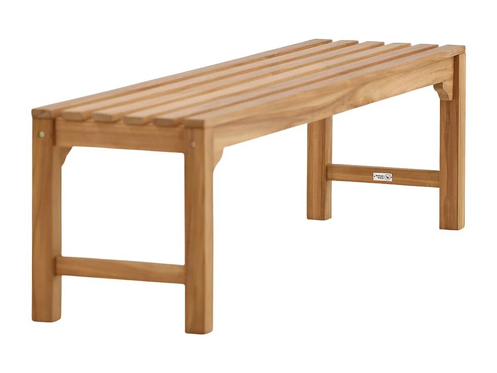 Banc de Jardin en Teck "Kenya" 150cm Naturel