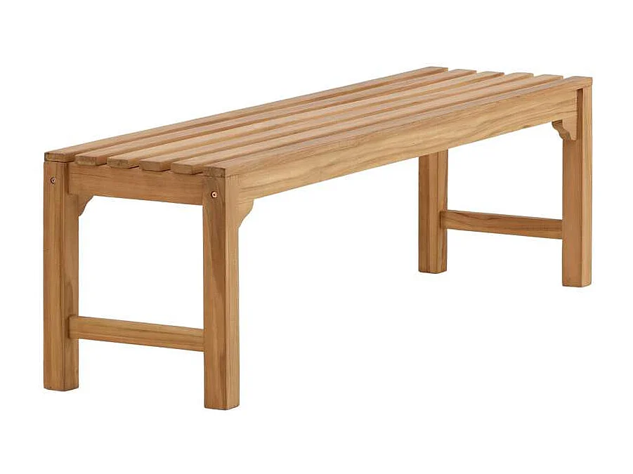 Banc de Jardin en Teck "Kenya" 150cm Naturel