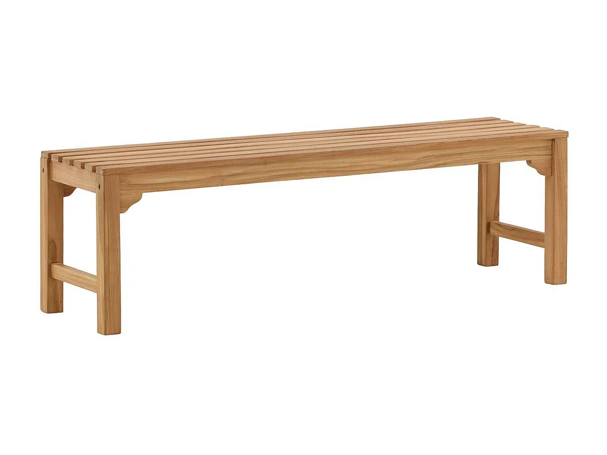 Banc de Jardin en Teck "Kenya" 150cm Naturel