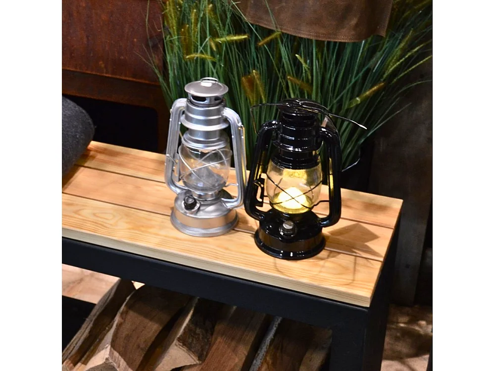 Banc acier et bois avec rangement à bûches Droit