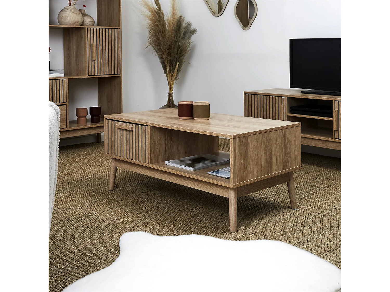 Table Basse Klaus Marron