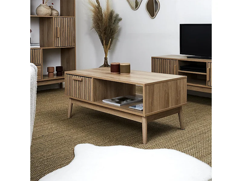 Table Basse Klaus Marron