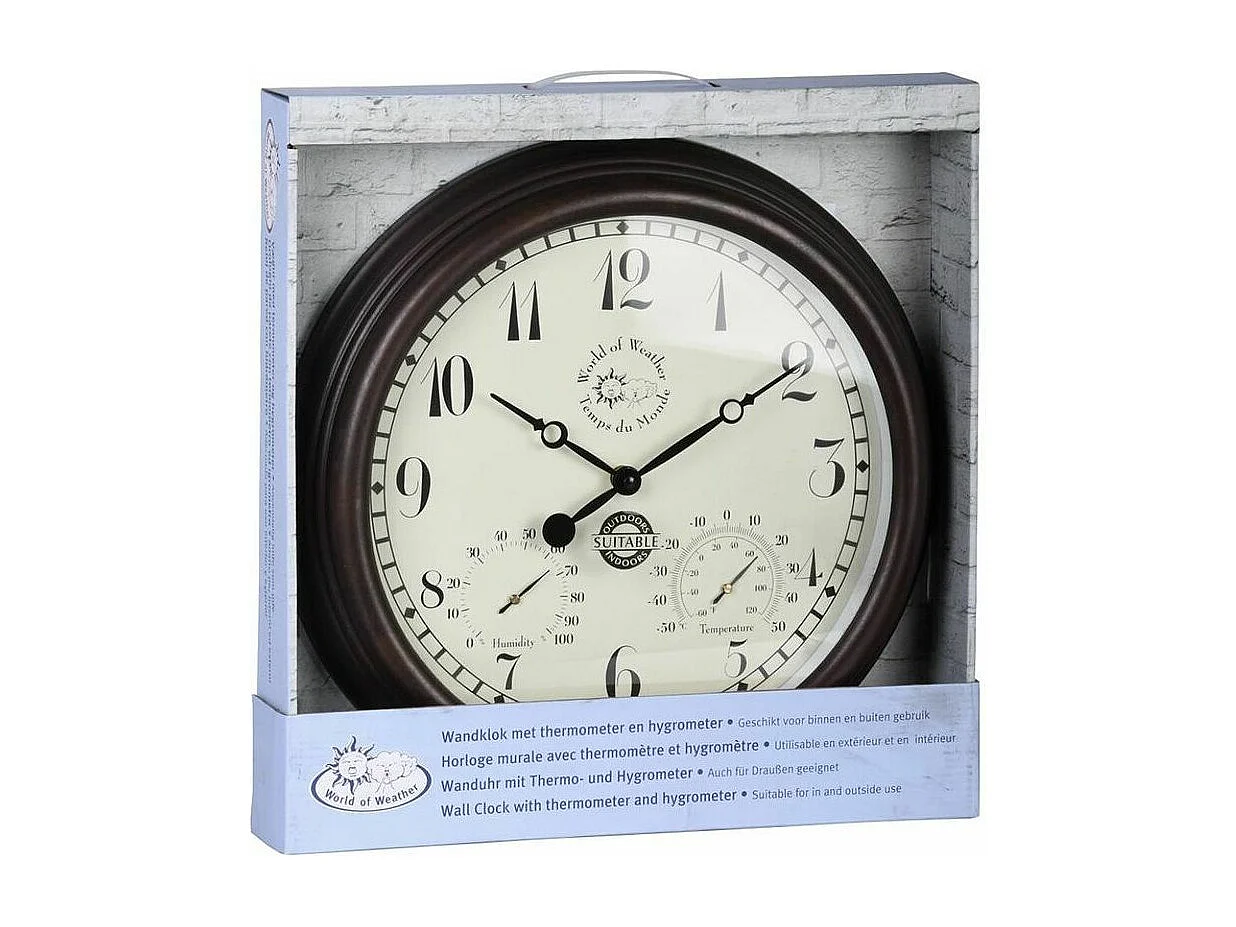 Uhr Außenthermometer Hygrometer