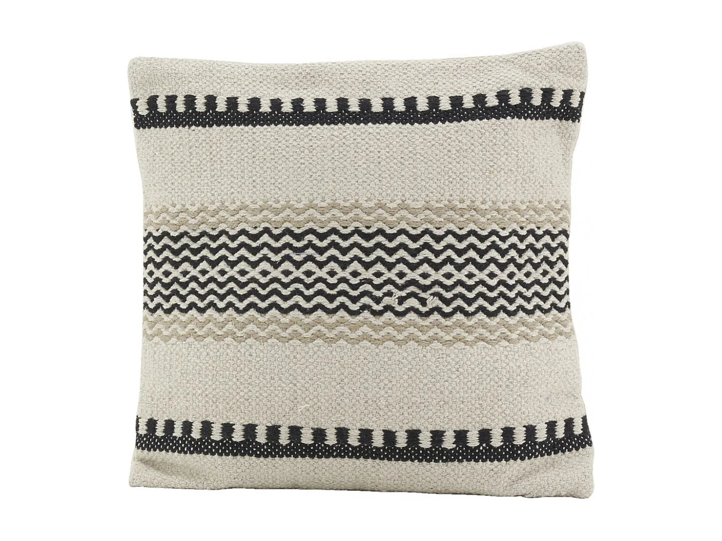 Coussins en coton graphiques et ethniques (Lot de 2)