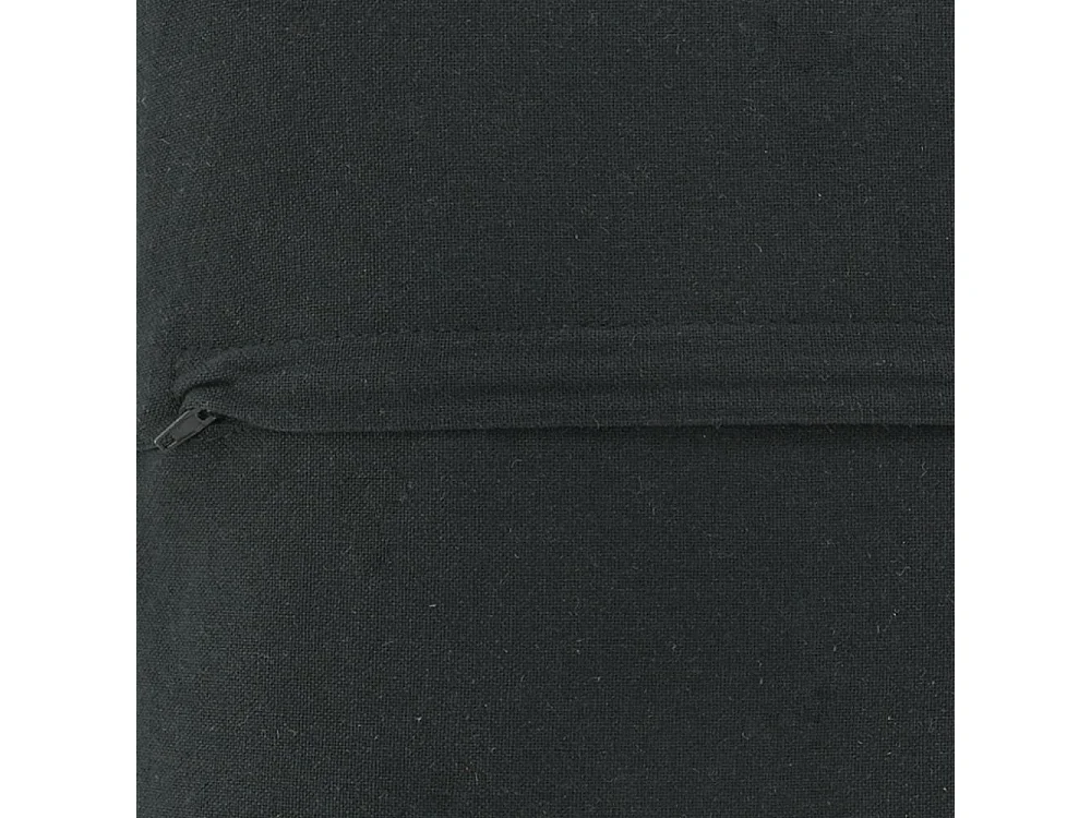 Coussins à motif en jute et coton (Lot de 3)