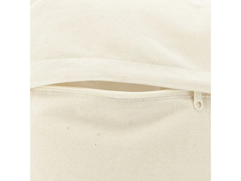 Cuscino rettangolare in cotone con disegno astratto