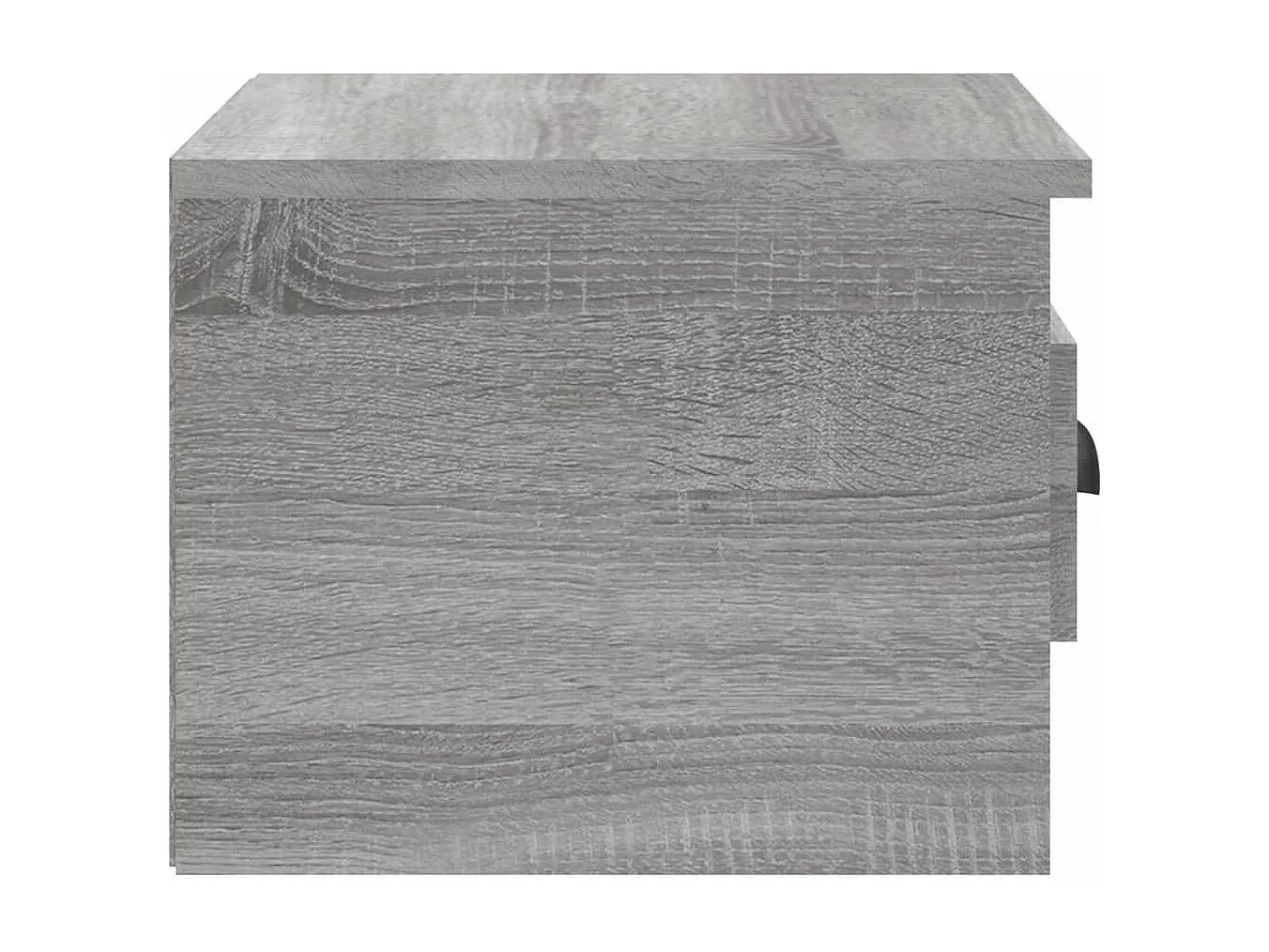 Table de chevet murale sonoma gris 41,5x36x28 cm