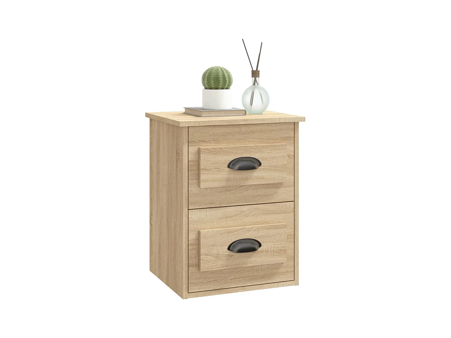 Wand-Nachttisch Sonoma-Eiche 41,5x36x53 cm