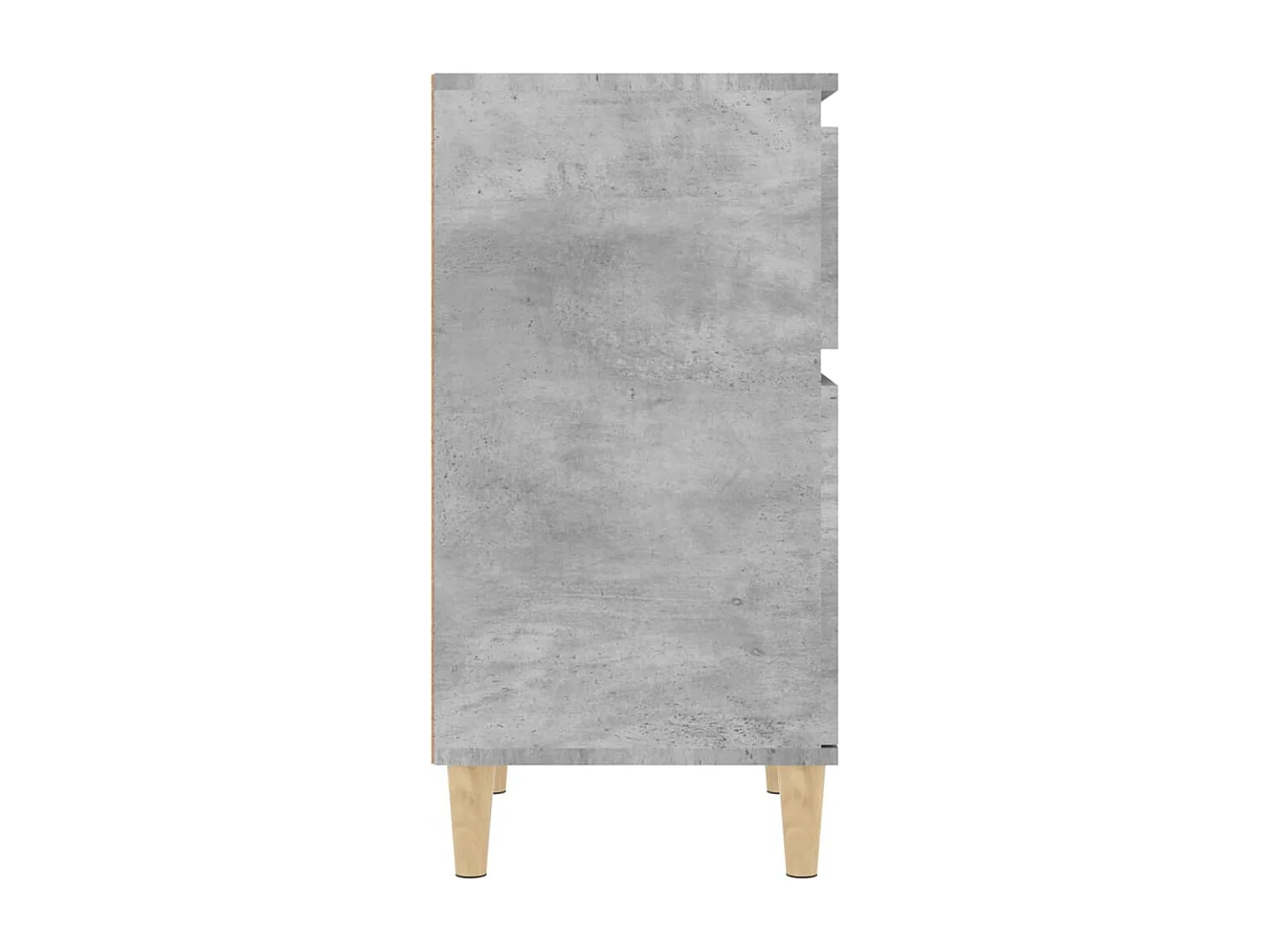 Nachttisch Betongrau 40x35x70 cm