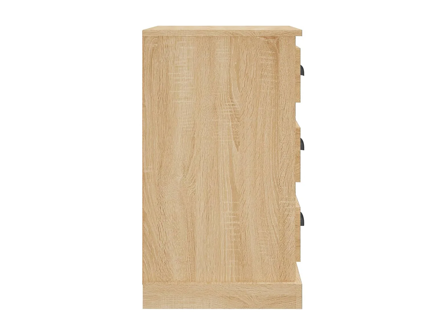 Table de chevet chêne sonoma 39x39x67 cm bois d'ingénierie