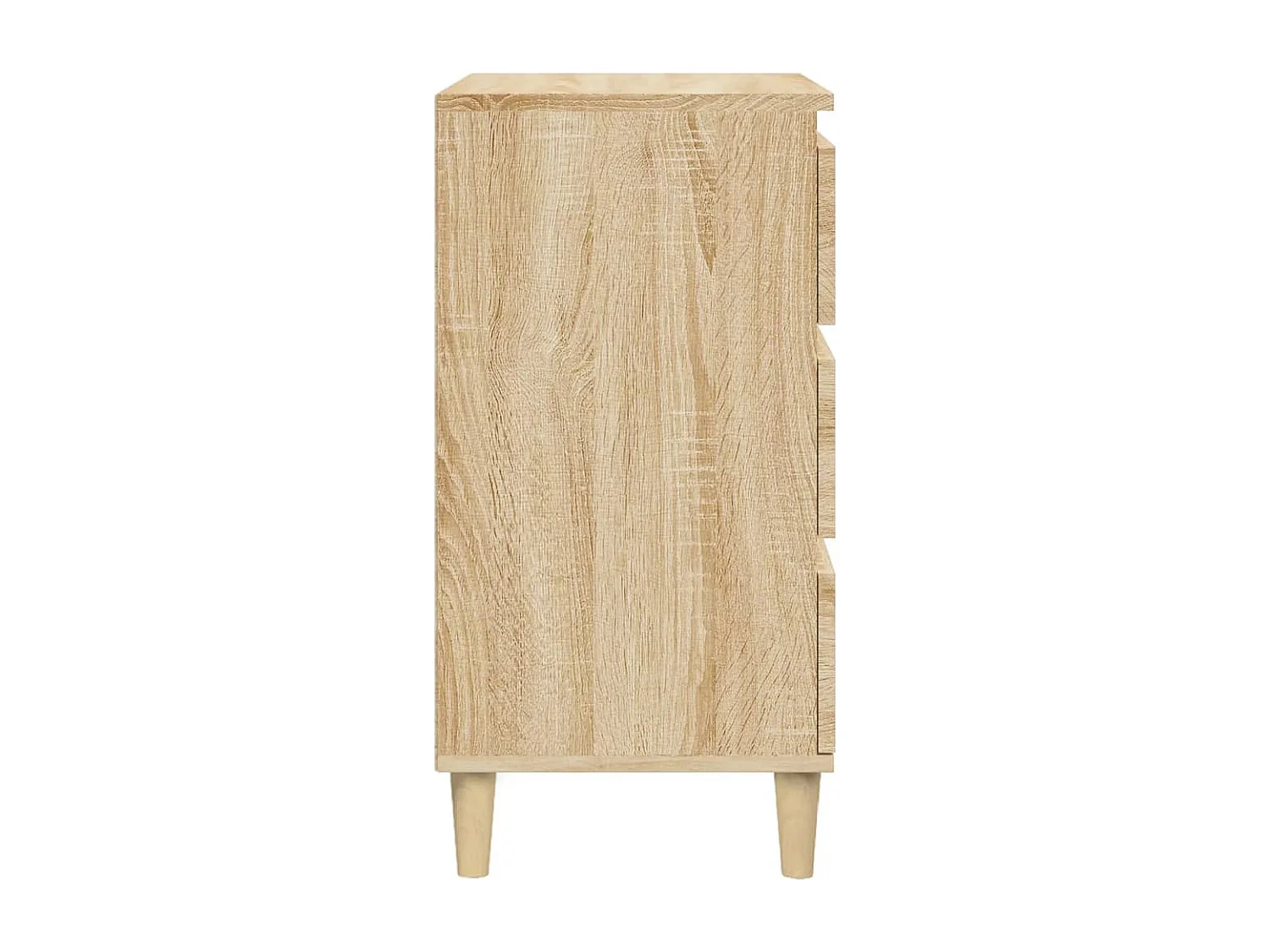 Table de chevet chêne sonoma 40x35x70 cm bois d'ingénierie