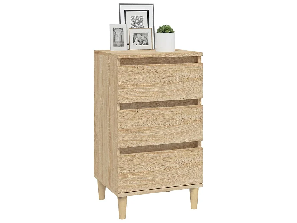 Nachttisch Sonoma-Eiche 40x35x70 cm Holzwerkstoff