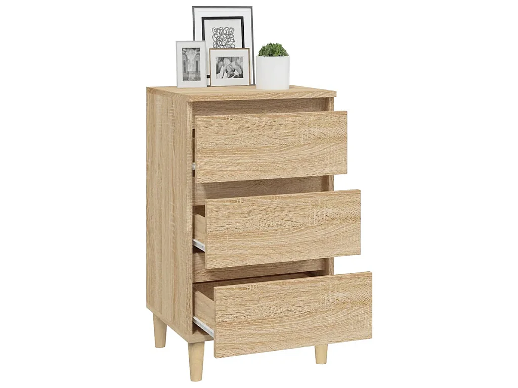 Nachttisch Sonoma-Eiche 40x35x70 cm Holzwerkstoff