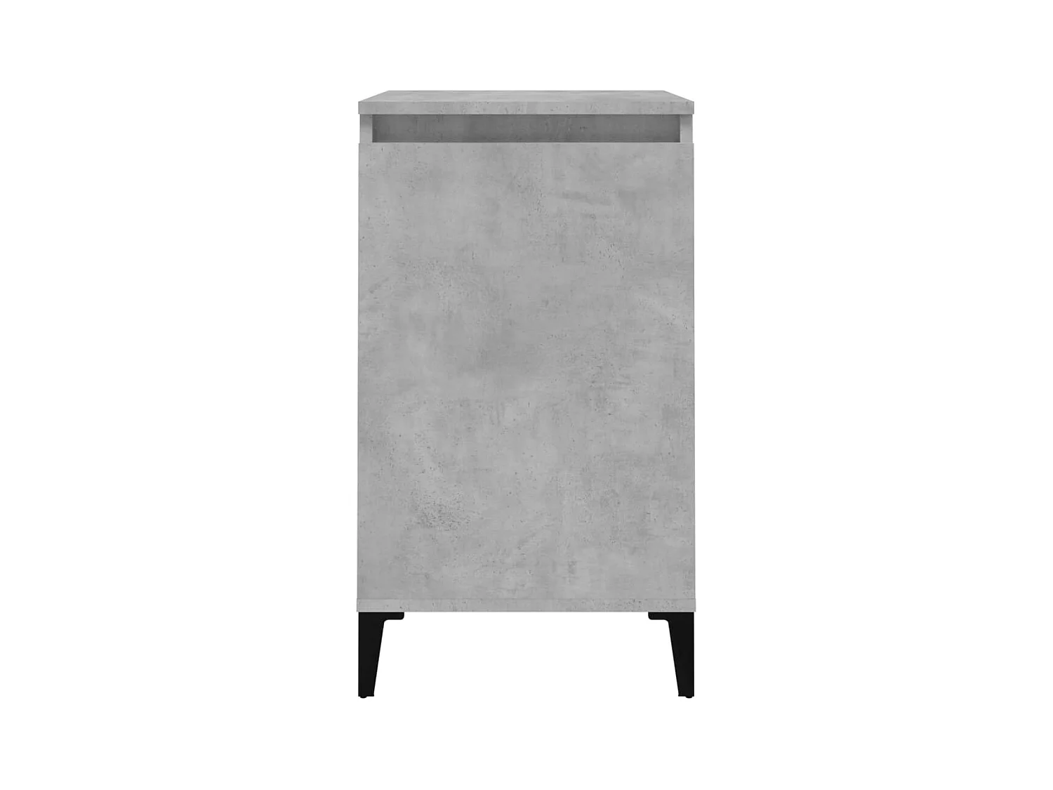 Nachttische 2 Stk. Betongrau 40x35x70 cm Holzwerkstoff