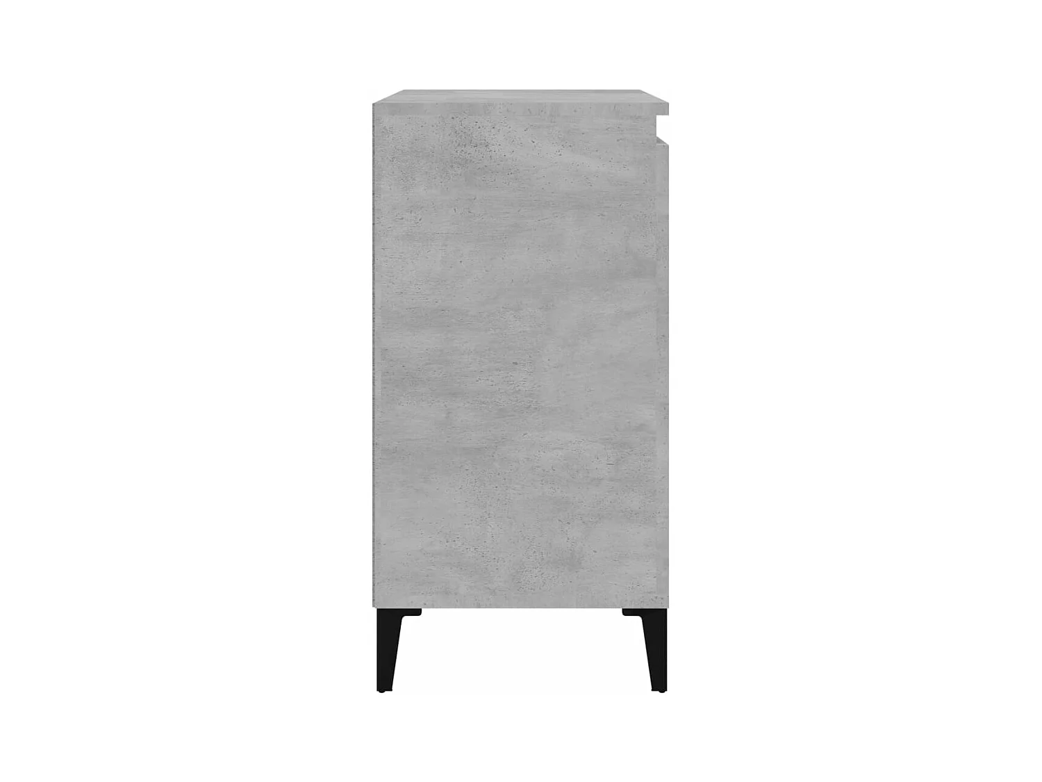 Nachttische 2 Stk. Betongrau 40x35x70 cm Holzwerkstoff